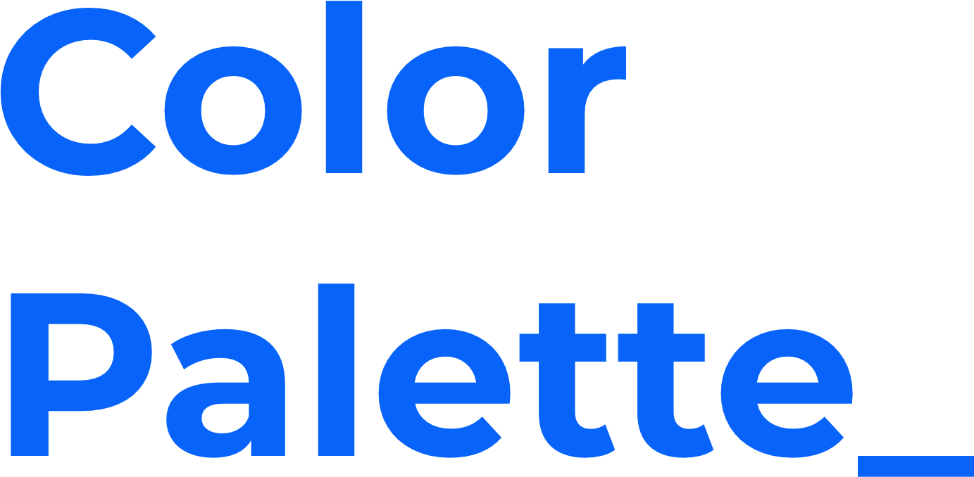 Titre de la section color palette.