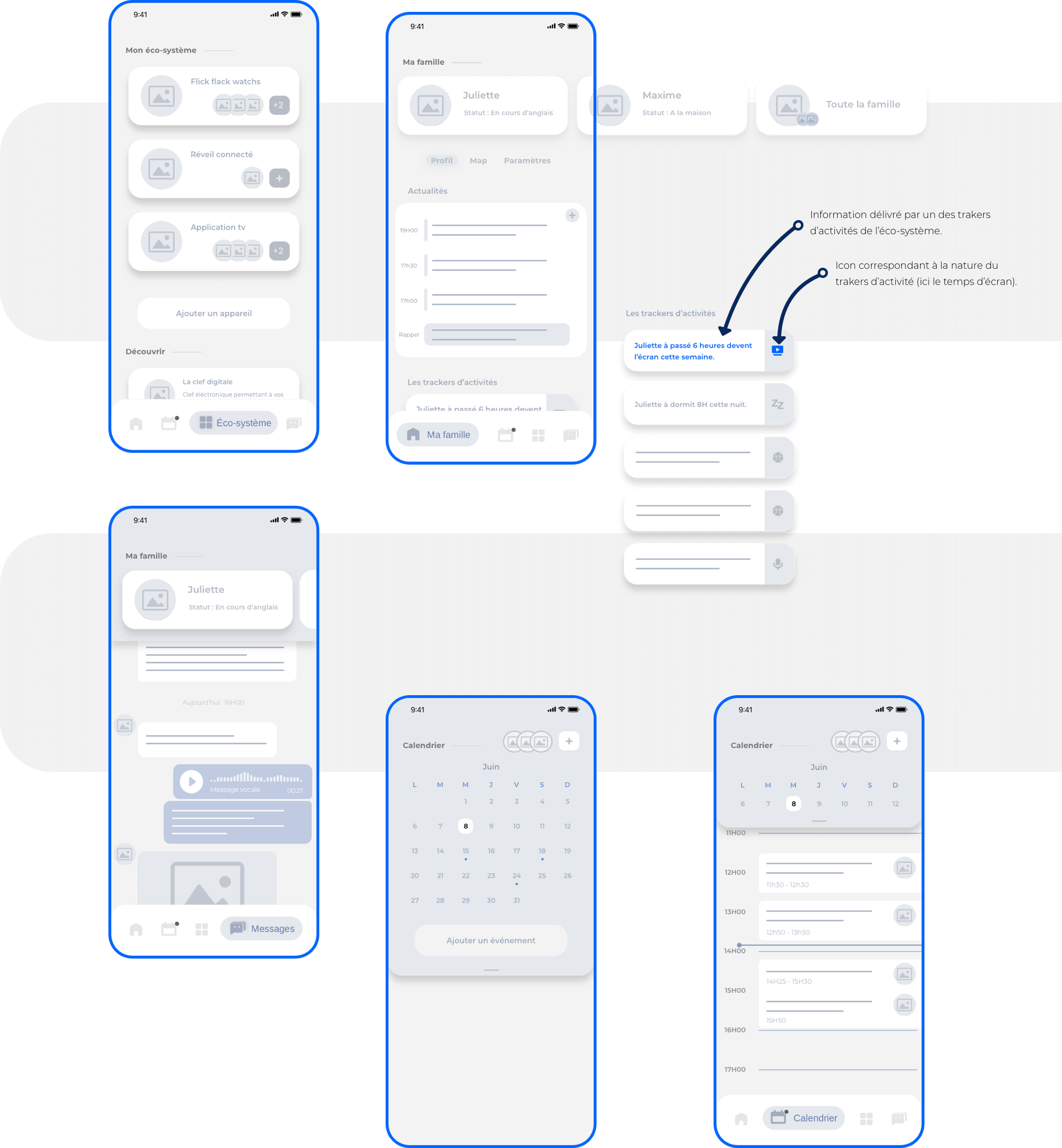 Wireframes.